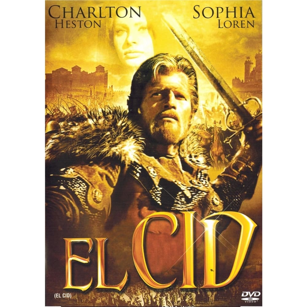 Dvd - El Cid C/ Charlton Heston e Sophia Loren