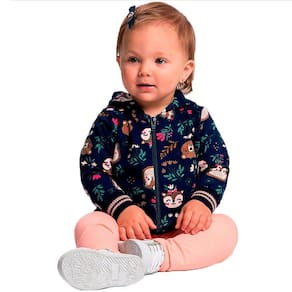Conjunto Infantil Ursinhos Manga Longa Alakazoo Ref:66875 P/G