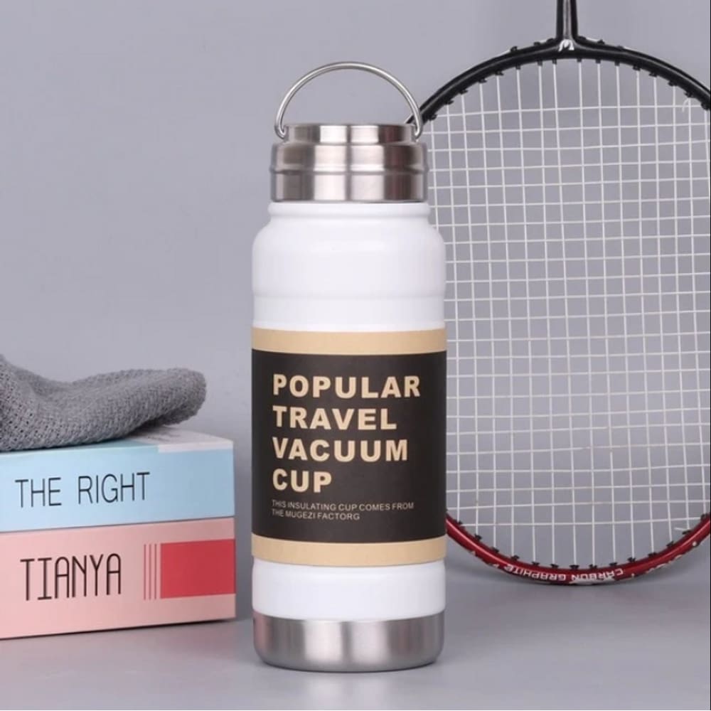 Garrafa Térmica Em Aço Inox Moderna Anti-Vazamento 1000ML