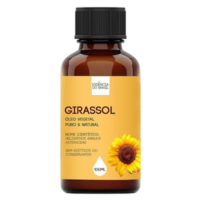 Óleo Vegetal de Girassol - 100ml Puro e Natural