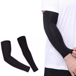 Manguito Esportivo Mangas Proteção Solar Ciclismo Tam M