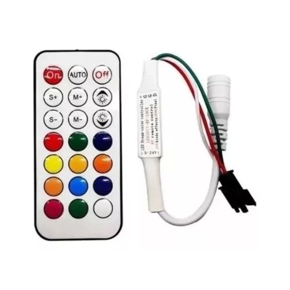 Controlador Controle Central Fita Led Digital Ws2812 Ws2811
