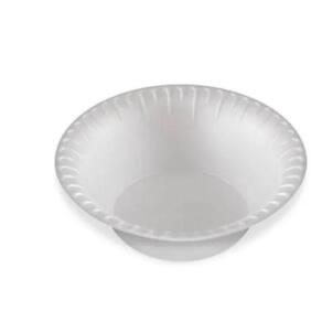 Prato Pratinho Cumbuca Tigela Isopor Fundo 15Cm Com 200Un