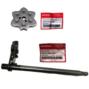 Eixo Pedal Cambio + Estrela Cambio Titan 150 04 Á 15 Honda