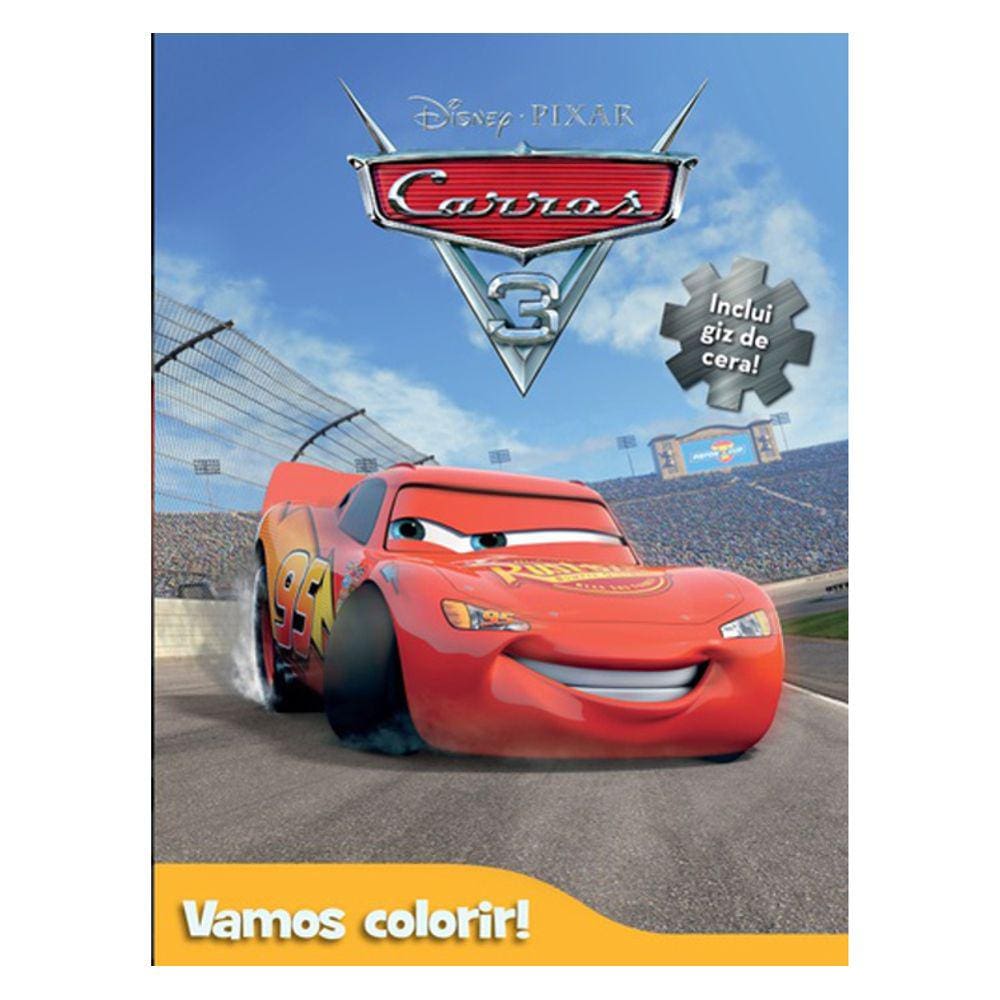 Vamos Colorir - Carros 3