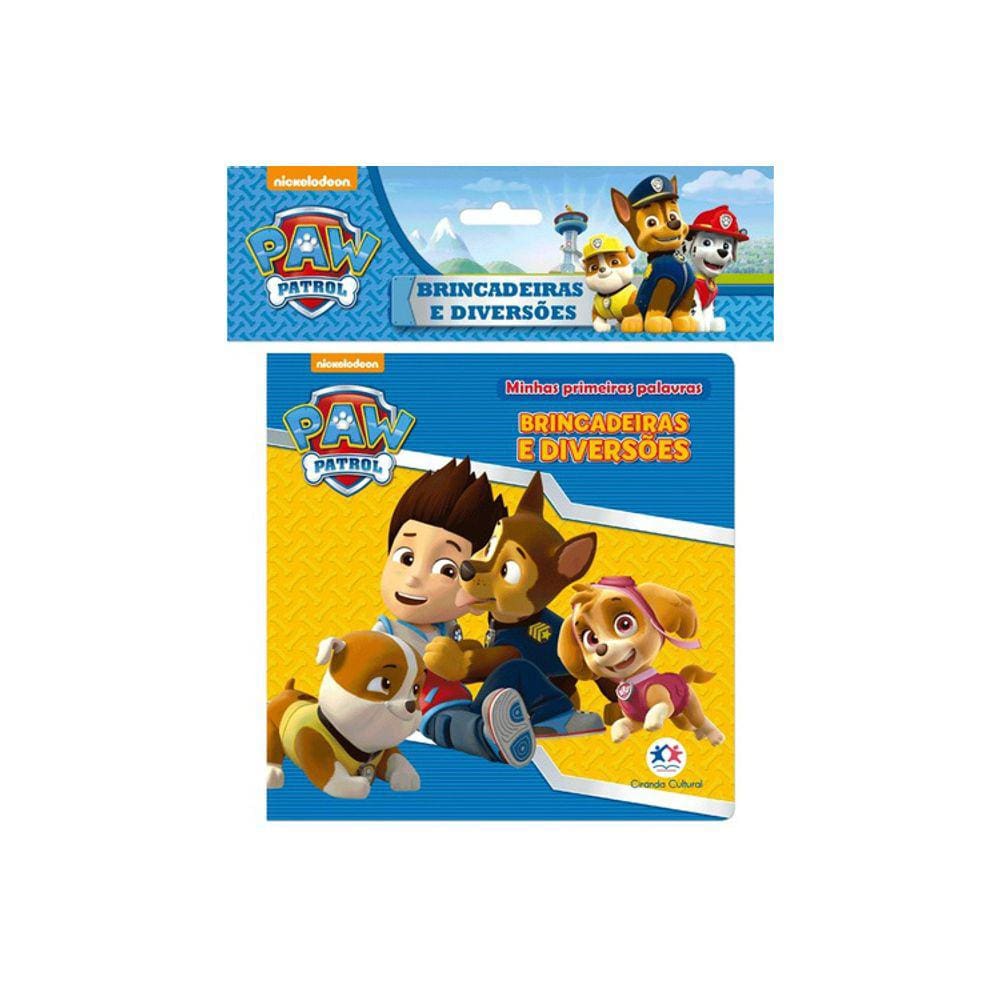 Livro Banho - Patrulha Canina - Brincadeiras E Diversoes