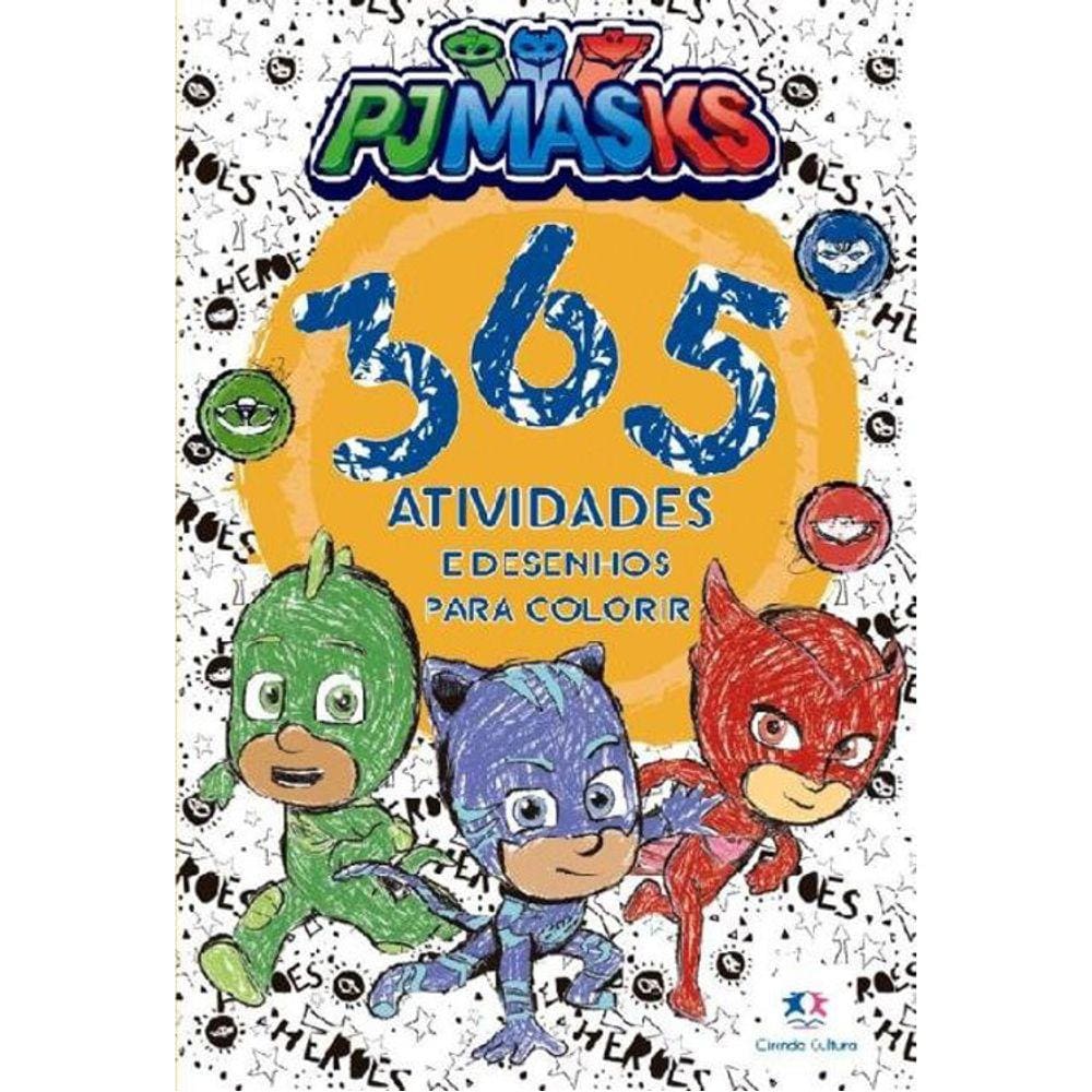 365 Atividades E Desenhos Para Colorir - Pjmasks