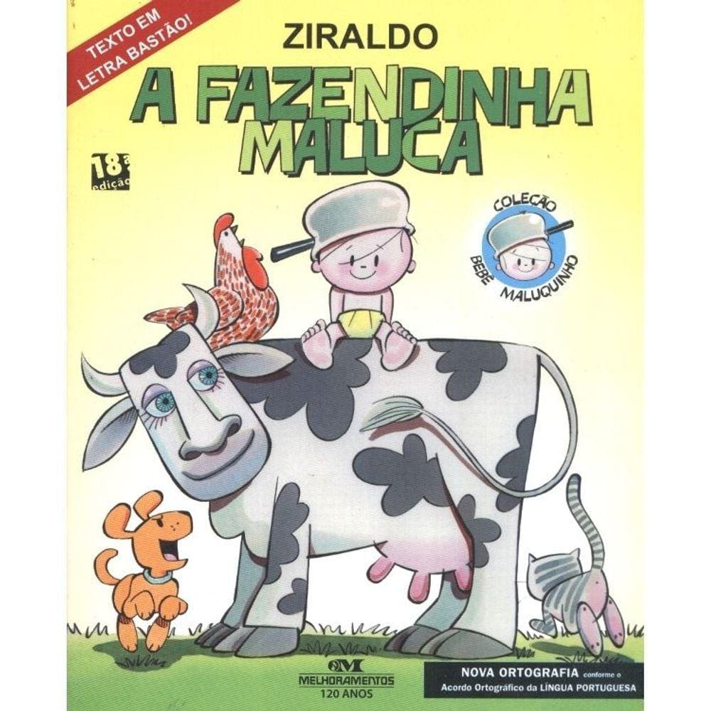 Olhinhos Malucos! Colorindo Animais da Fazenda