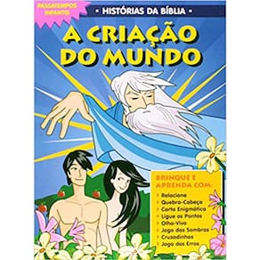 Embalagem Economica - Historias Da Biblia - Passatempos Infantis - Contem 6 Livros