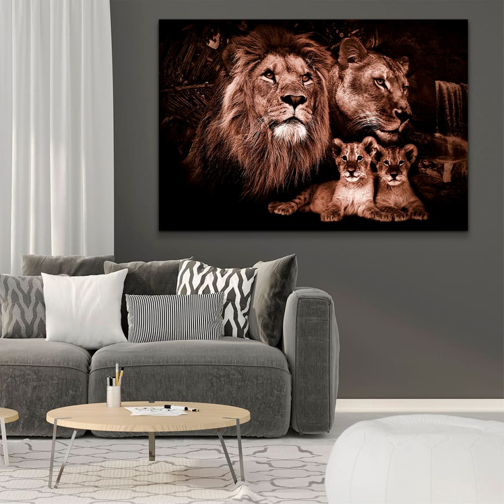 Quadro Família Unida -- BR ARTES