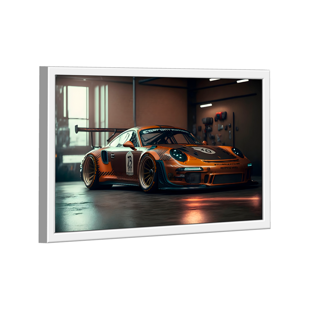 Quadro Porsche Gold -- BR ARTES