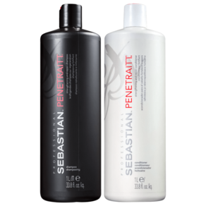 Kit Sebastian Professional Penetraitt Duo Salon - Shampoo 1L + Condicionador 1L