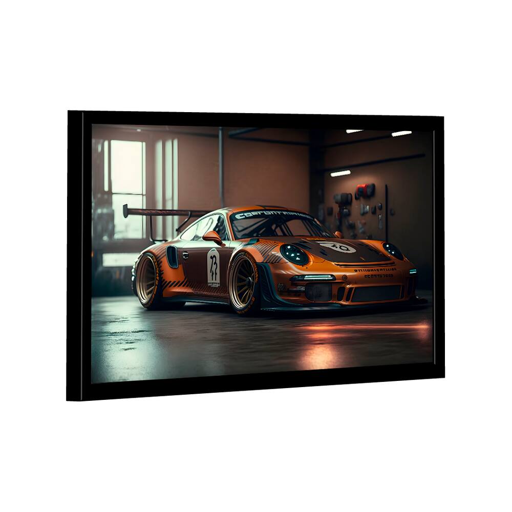 Quadro Porsche Gold -- BR ARTES