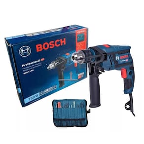 Furadeira Impacto Bosch Gsb 13Re 750W + 23 Acessórios - 127V