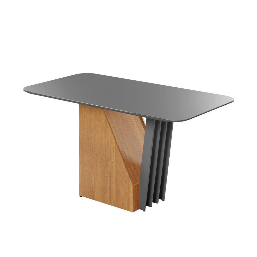 Mesa Harpa Candian 120cm Tampo Copo JCM Movelaria NÃO ACOMPANHA CADEIRAS