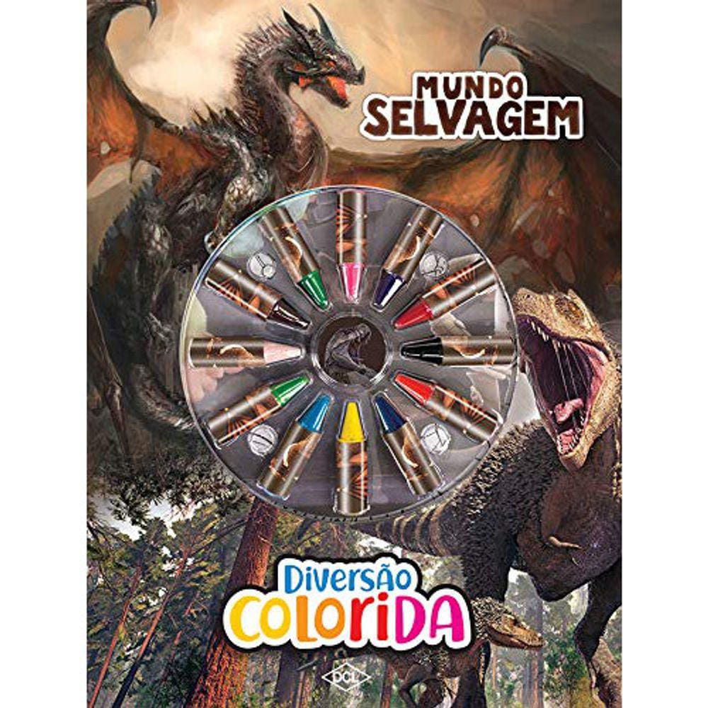 Diversao Colorida - Mundo Selvagem