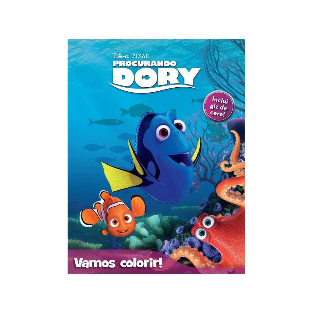 Vamos Colorir - Procurando Dory