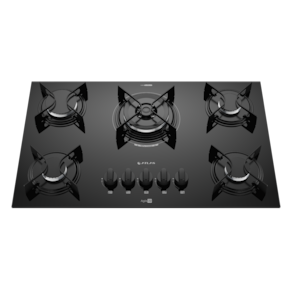 Fogão Cooktop 5 Bocas Tripla Chama Com Mesa Vidro Atlas Agile Up Bivolt
