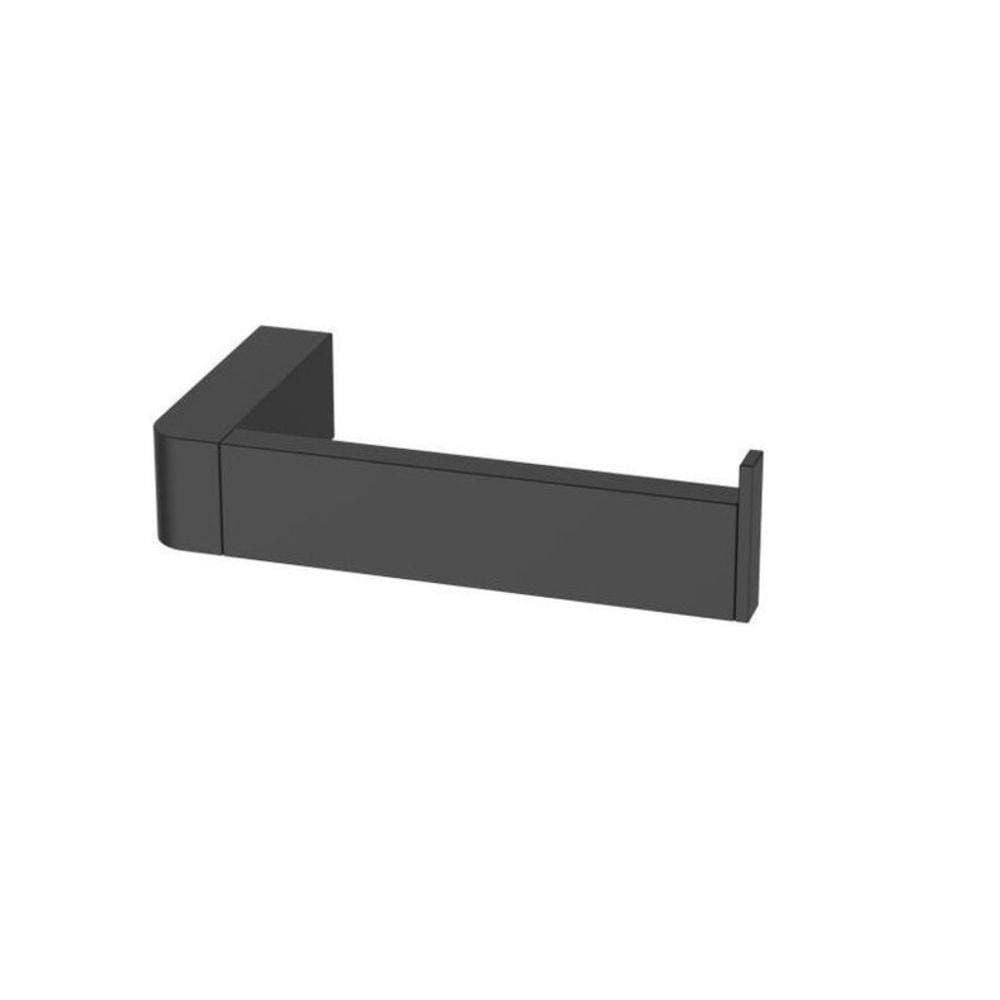 Porta papel Higienico s/ Tampa - Black V-811286-H Papeleira preto fosco