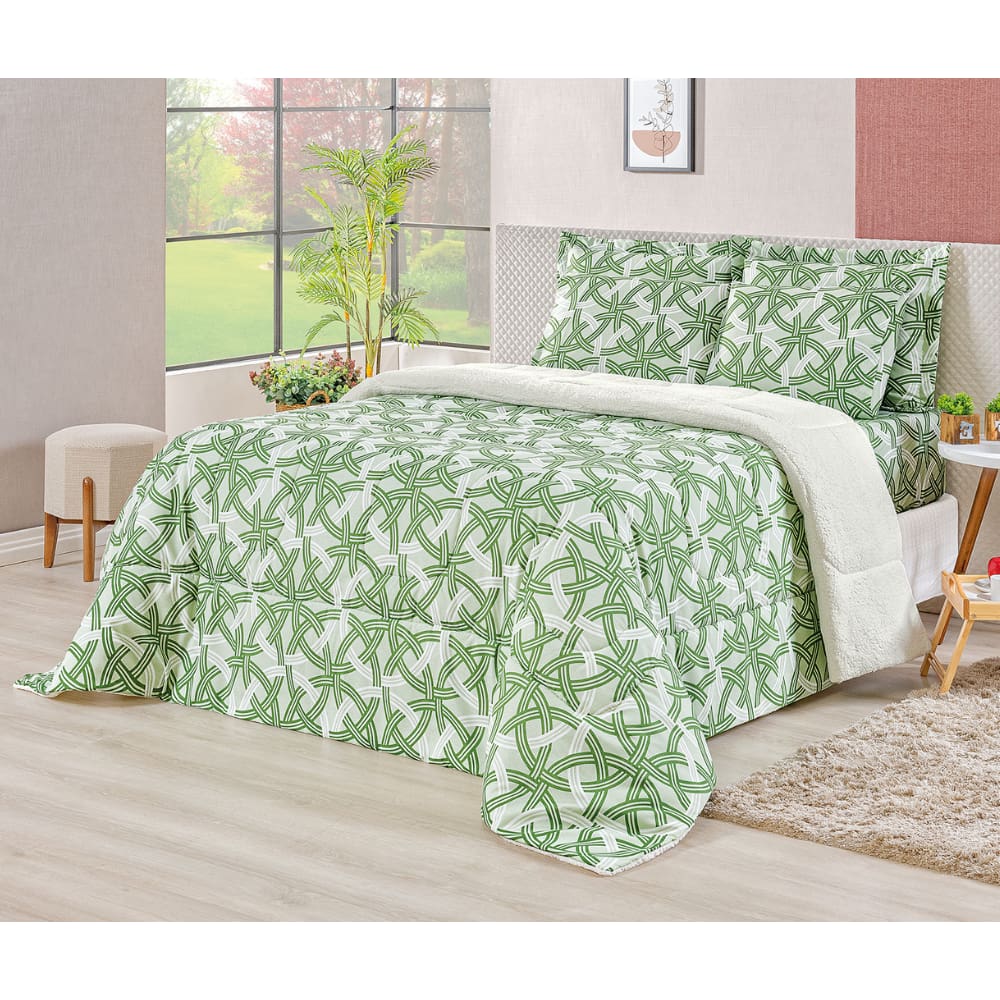 Coberdrom Conforto King 3pçs 2,40m x 2,80m