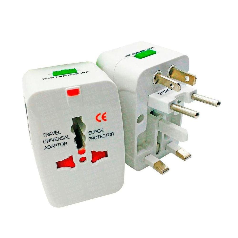 Adaptador Tomada Compatível Argentina Chile Colombia Viagem