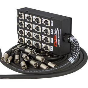 Medusa 16 Vias Com Conectores Xlr Neutrik - 30 Mt