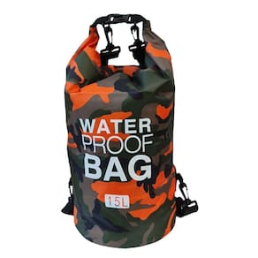 Saco Estanque Bolsa A Prova D Água 15 Litros Camuflado