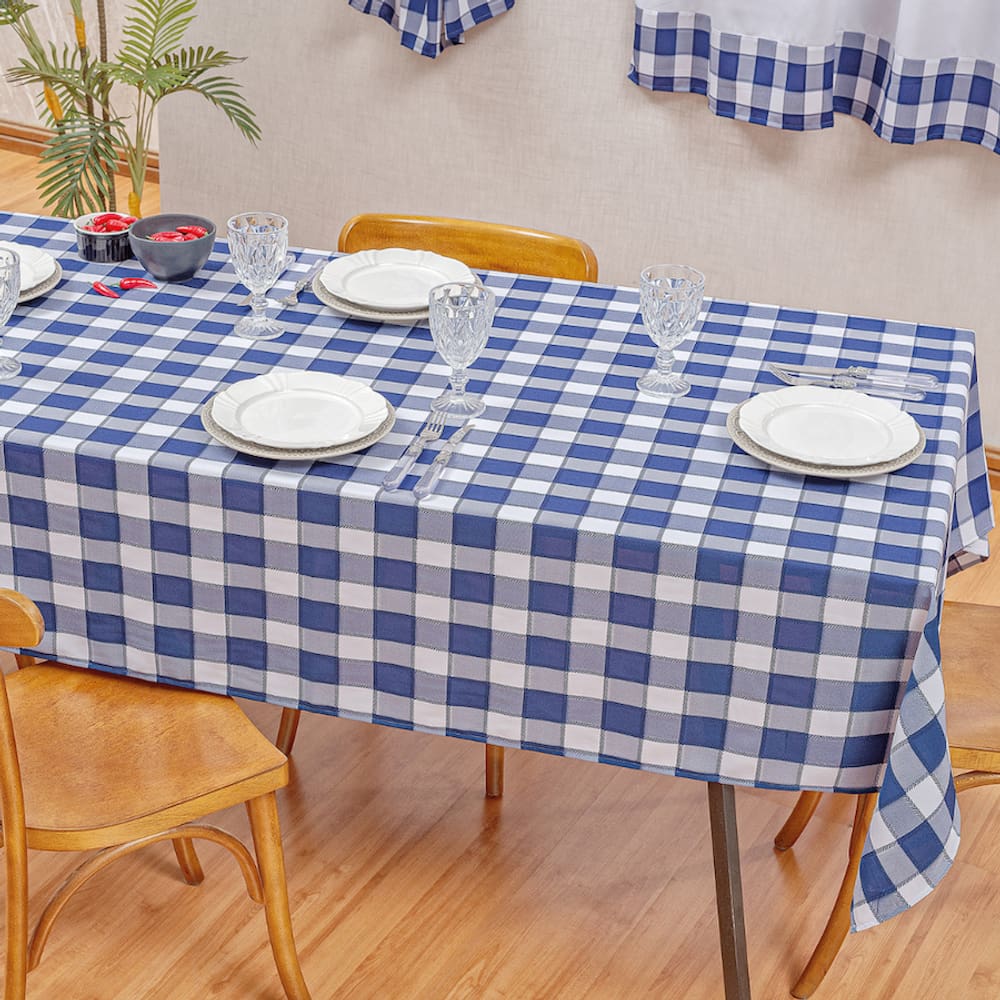 Toalha de Mesa Gourmet 6 Cadeiras 2,00m x 1,40m