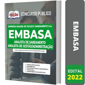 Apostila Concurso Embasa - Analista De Gestão Administração
