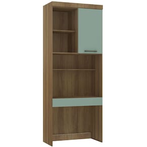 Bancada de Estudos Modulada 90cm 1 Porta e 1 Gaveta Paris Luciane Móveis