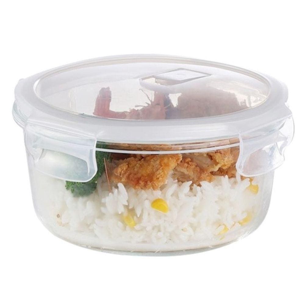 Pote de Vidro com Vedação e Tampa Hermética 635ML