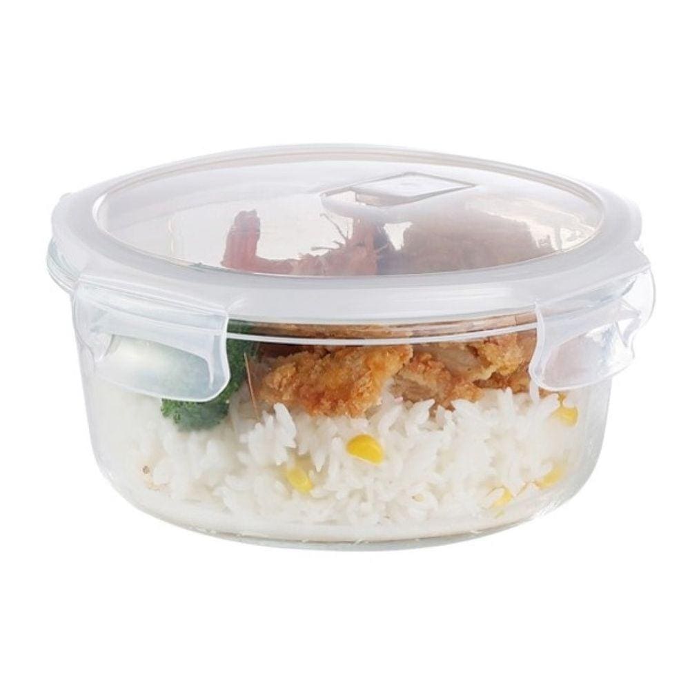 Pote de Vidro com Vedação e Tampa Hermética 350ML