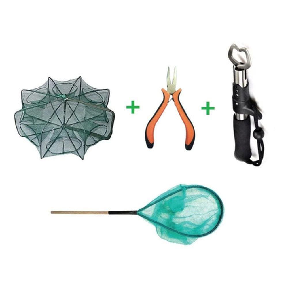 Kit Pesca Completo Covo Passagua Alicate Bico e Pega Peixe