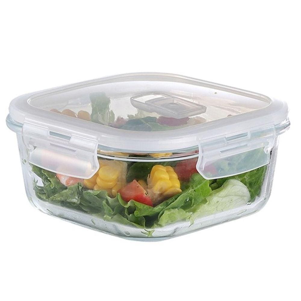 Pote de Vidro com Vedação e Tampa Hermética 800ML