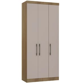 Guarda Roupa Modulado 101,50cm 3 Portas Paris Luciane Móveis