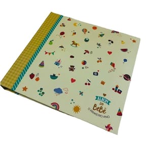 Álbum Livro Do Bebê 60 Páginas Coloré Alegria