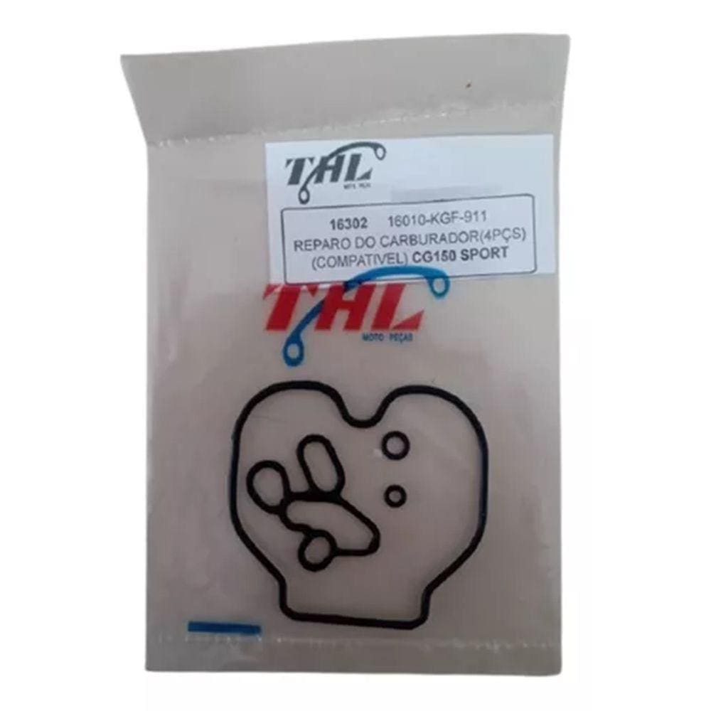 Kit Junta Guarnição Carburador Titan 150 Sport  Thl 16302