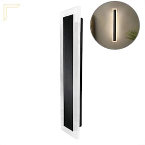 Arandela Externa Linear Borda Luminosa Fachada Led Bet02
