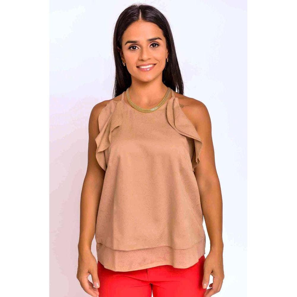 Blusa Sem Manga Tereza