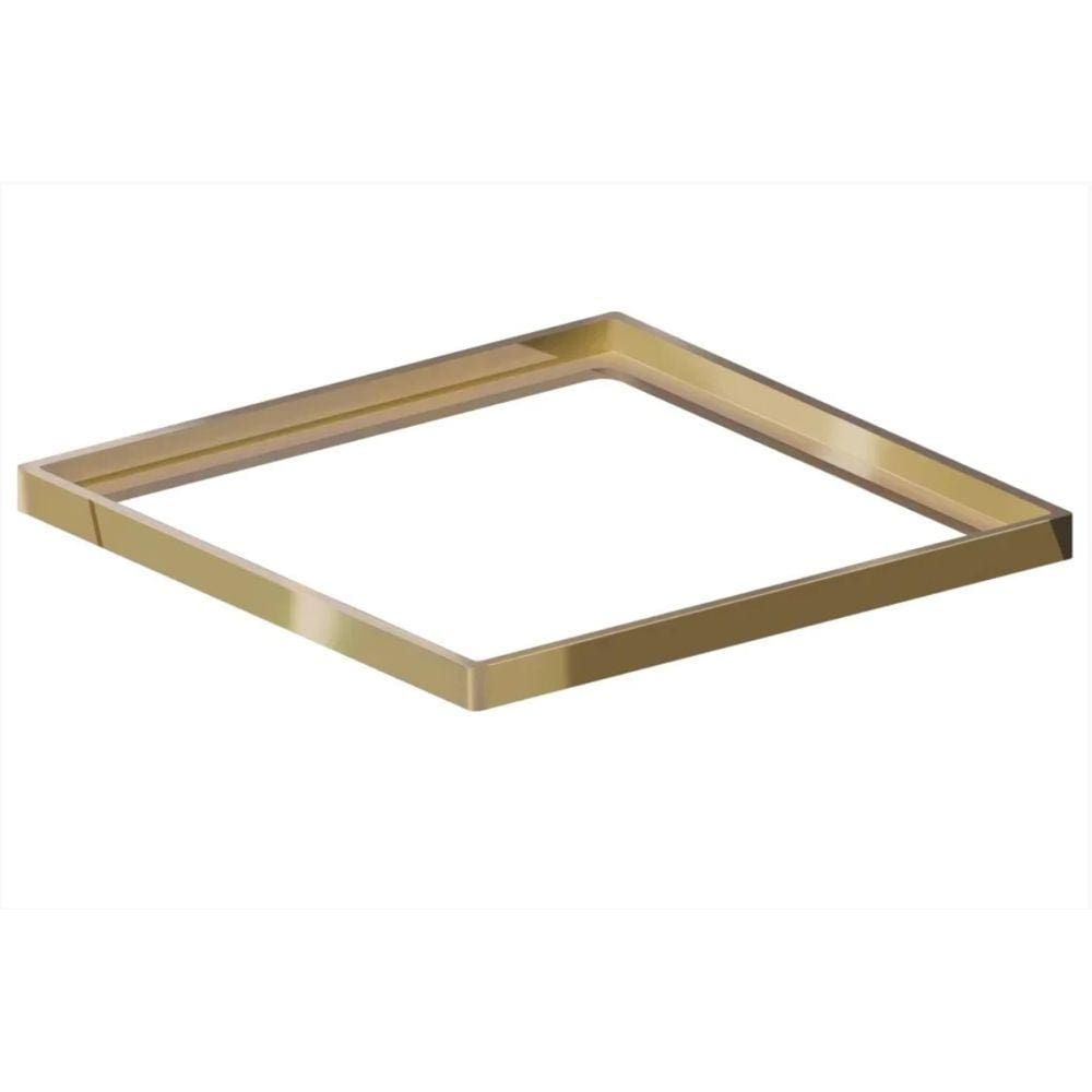 Elleve - Porta Grelha Quadrado 100Mm Gold