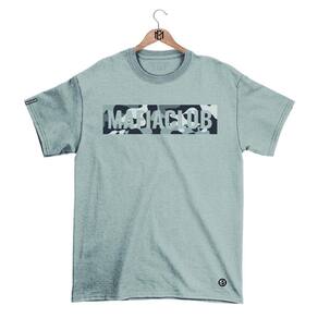 Camiseta Mafia Club Gola Redonda Estampa Camuflada Streetwear fio 30.1 Penteado