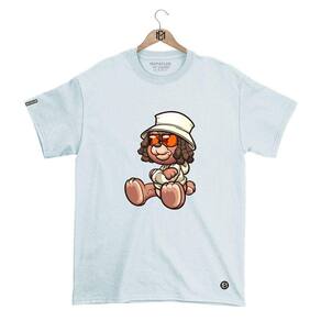 Camiseta Mafiaclub Gola Redonda Estampa DOG Streetwear fio 30.1 Penteado