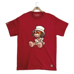 Camiseta Mafiaclub Gola Redonda Estampa DOG Streetwear fio 30.1 Penteado