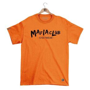Camiseta Mafiaclub Gola Redonda Estampa MAFIACLUB 2 Streetwear fio 30.1 Penteado