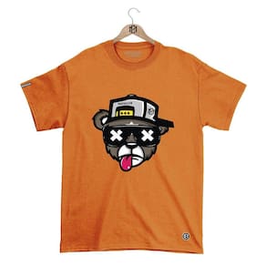 Camiseta Mafiaclub Gola Redonda Estampa URSO l Streetwear fio 30.1 Penteado
