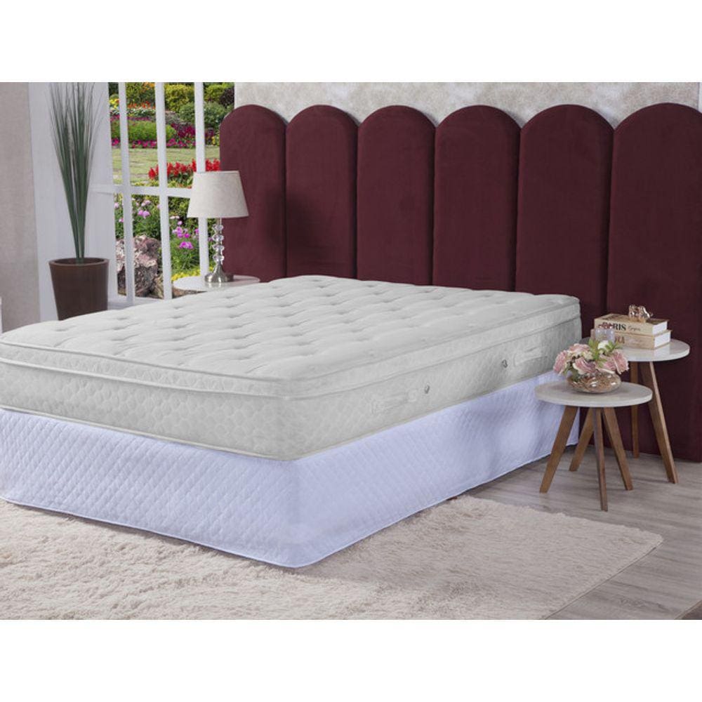 Saia Cama Box Quebec Queen 1,98 X 1,58cm