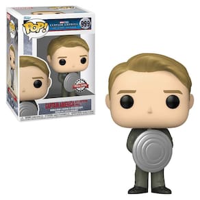 Funko Pop Marvel Capitão América Prototype Shield 999 Ex