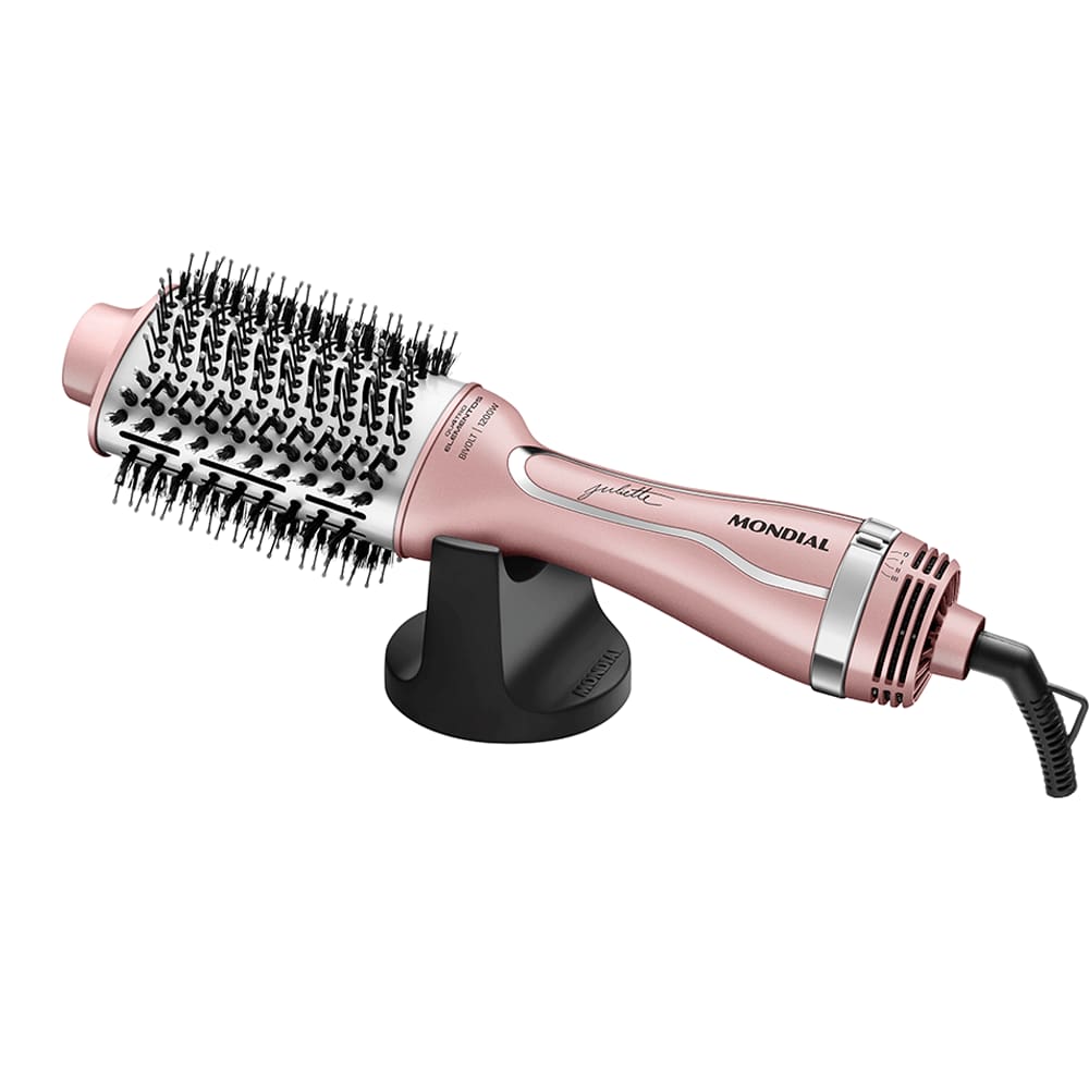 imagem-Escova Secadora By Juliette Mondial Golden Rose 1200W Bivolt  ES-JU-01