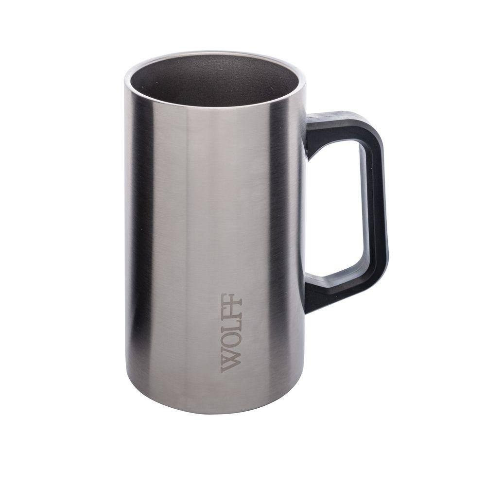Caneca Térmica Para Cerveja 500 Ml Wolf