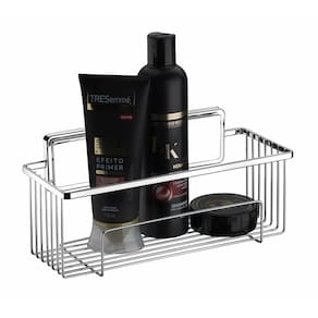 Suporte para shampoo fixação por adesivo Norbond prateleira banheiro Future 180